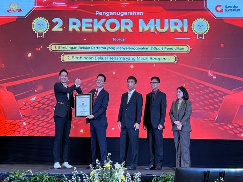 Ganesha Operation Pecahkan Rekor MURI pada Kompetisi Esport