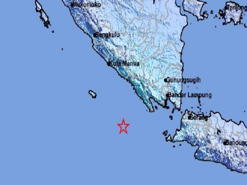 Gempa Tektonik Berkekuatan Magnitudo Mengguncang Lampung