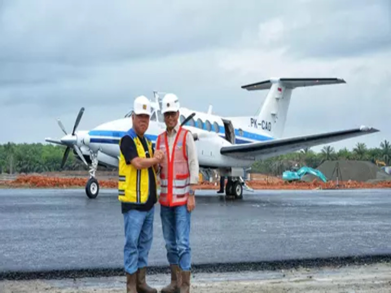 Landasan Pacu Bandara IKN Berhasil Diuji Coba